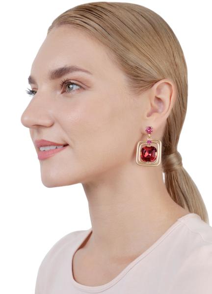 Coralline/Pink - To The Max - Konplott earrings